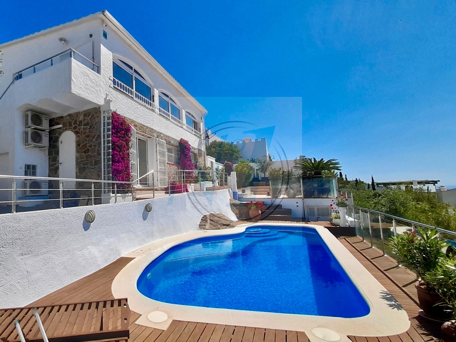Exterior view of House or chalet for sale in Roses  with Air Conditioner, Private garden and Terrace
