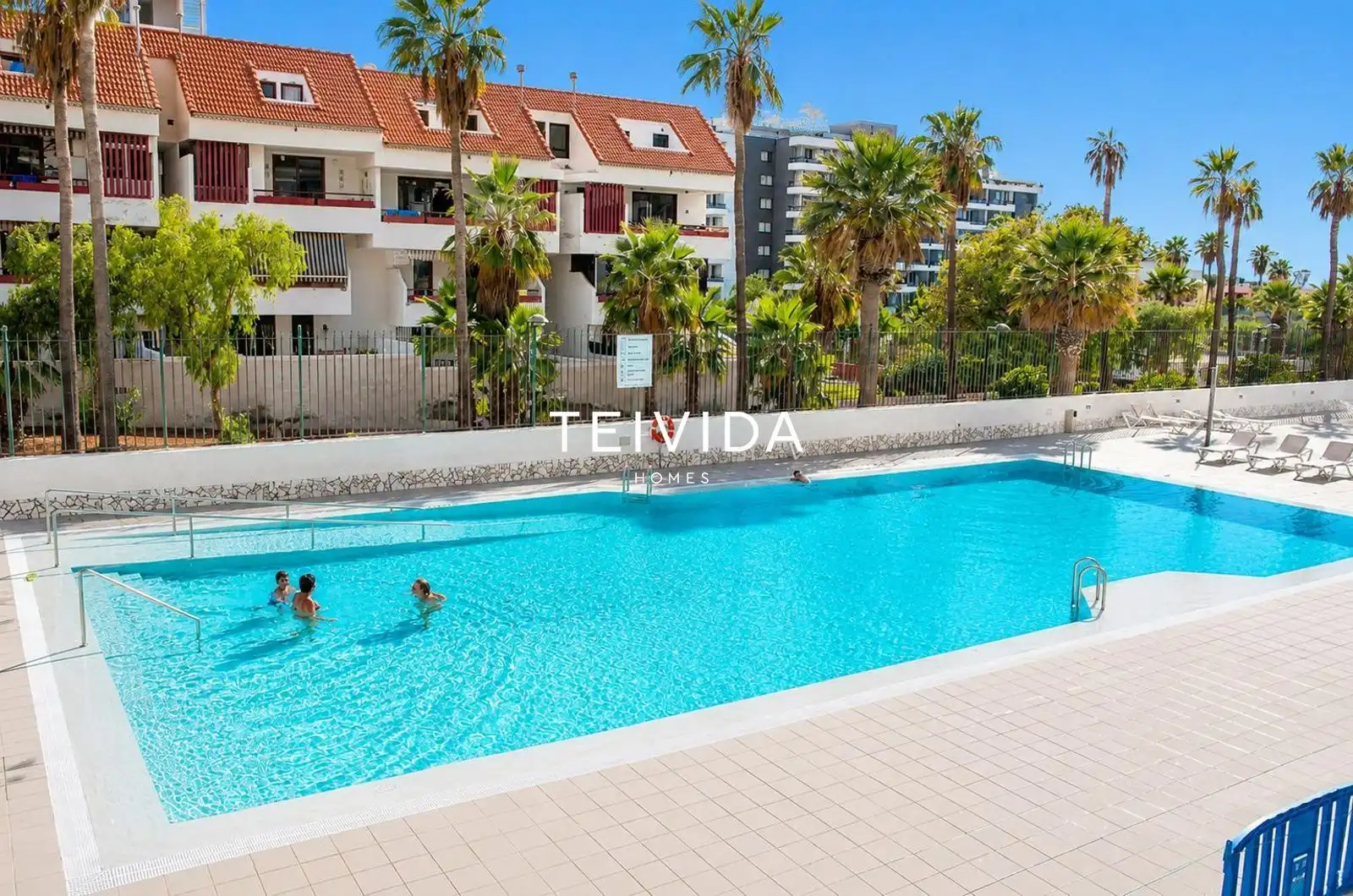Swimming pool of Flat for rent in Arona  with Swimming Pool, Furnished and Community pool