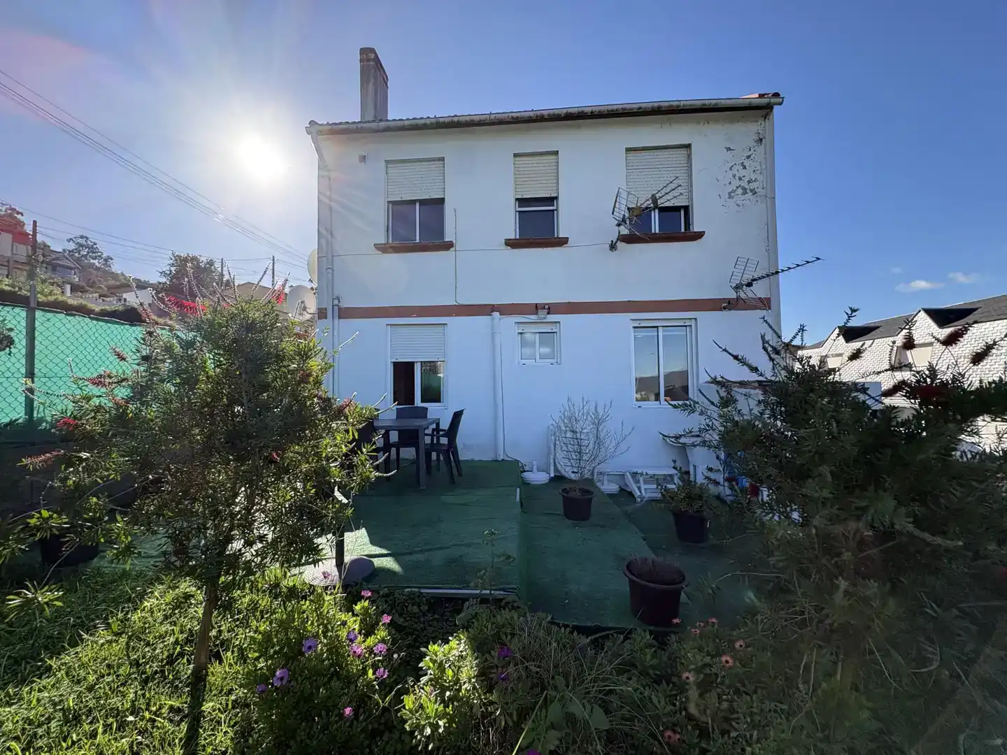 Vista exterior de Planta baja en venta en Vigo  con Jardín privado, Parquet y Trastero