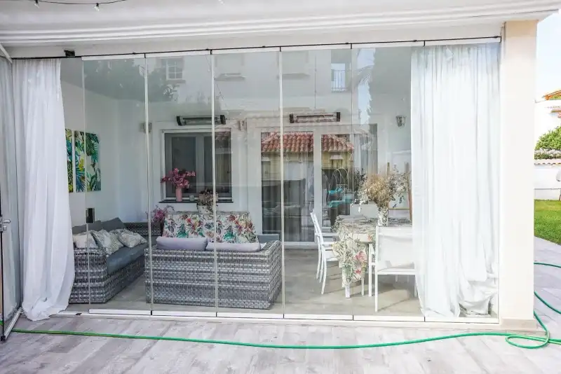 Terrace of Detached homes for sale in Benalmádena  with Air Conditioner, Terrace and Swimming Pool