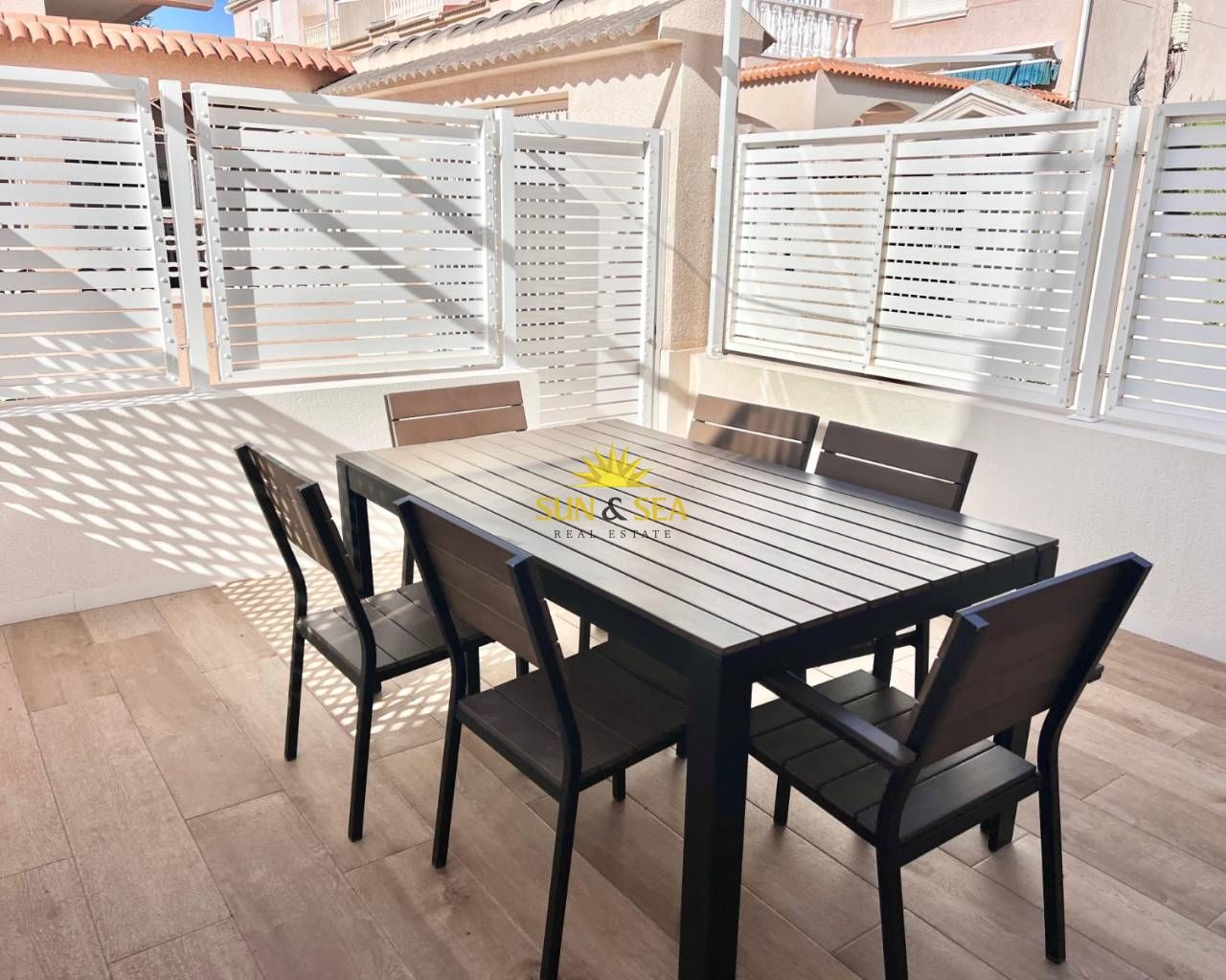 Terrace of Flat to rent in Orihuela  with Air Conditioner, Heating and Terrace