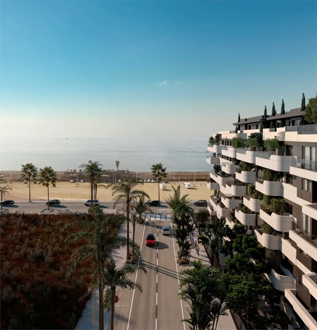 Vista exterior de Pis en venda en Vélez-Málaga amb Aire condicionat, Terrassa i Balcó