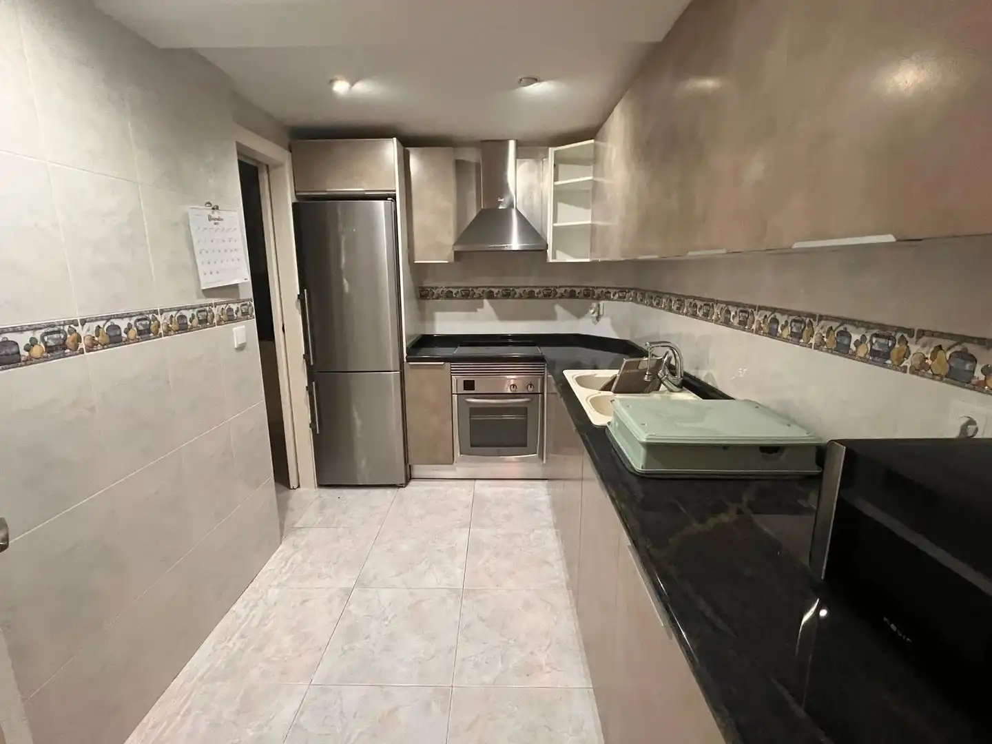 Kitchen of Flat for rent in Valencia  with Air Conditioner