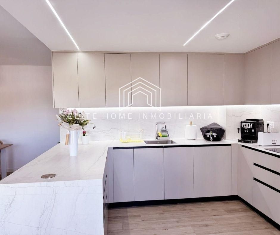 Kitchen of Flat for sale in Castellón de la Plana / Castelló de la Plana  with Air Conditioner, Heating and Private garden