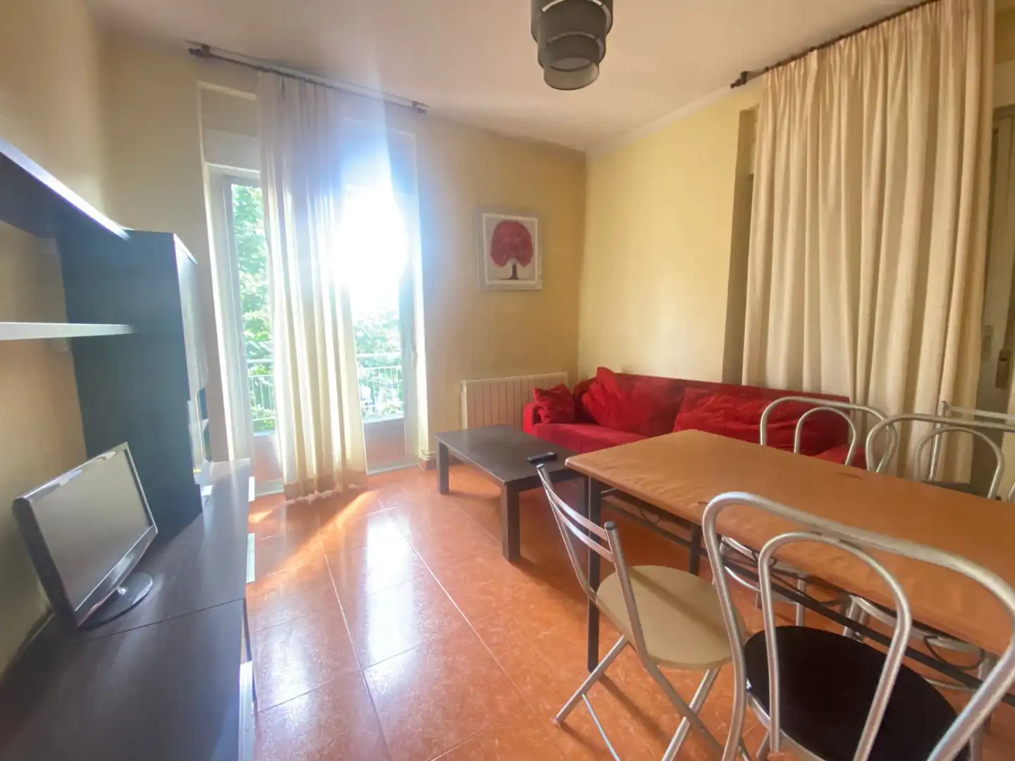 Sala de estar de Piso de alquiler en Salamanca con Calefacción, Amueblado y Lavadora