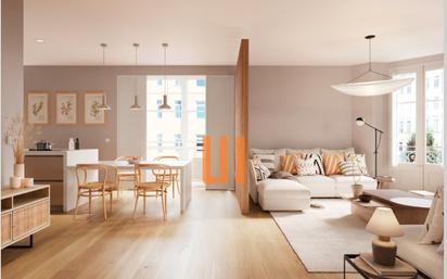 Living room of Flat to rent in A Coruña Capital   with Air Conditioner, Heating and Oven