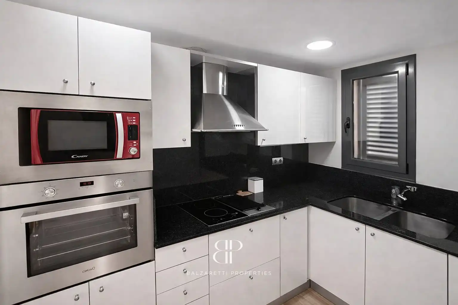 Kitchen of Flat for sale in Alella  with Heating, Terrace and Furnished