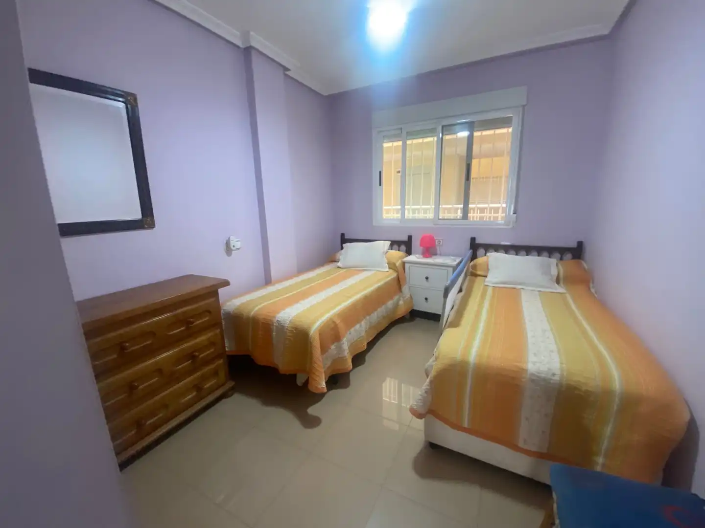 Schlafzimmer von Wohnung zur Miete in Orihuela mit Klimaanlage, Heizung und Terrasse