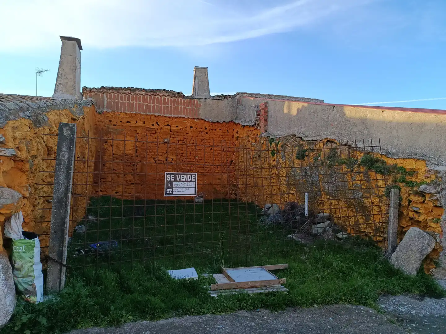 Vista exterior de Finca rústica en venda en Santa María de Sando