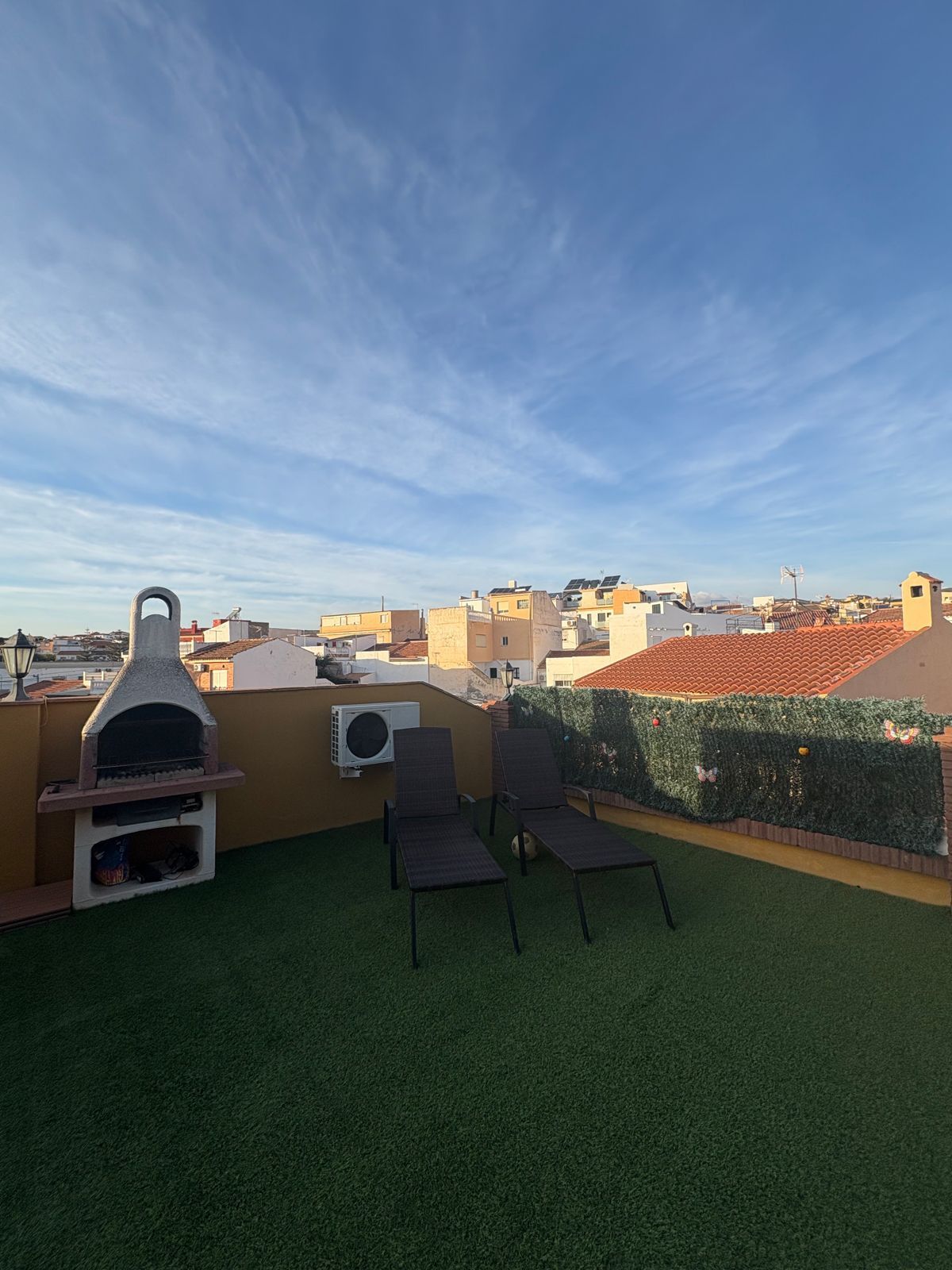 Terrace of Single-family semi-detached for sale in Málaga Capital  with Air Conditioner, Heating and Private garden