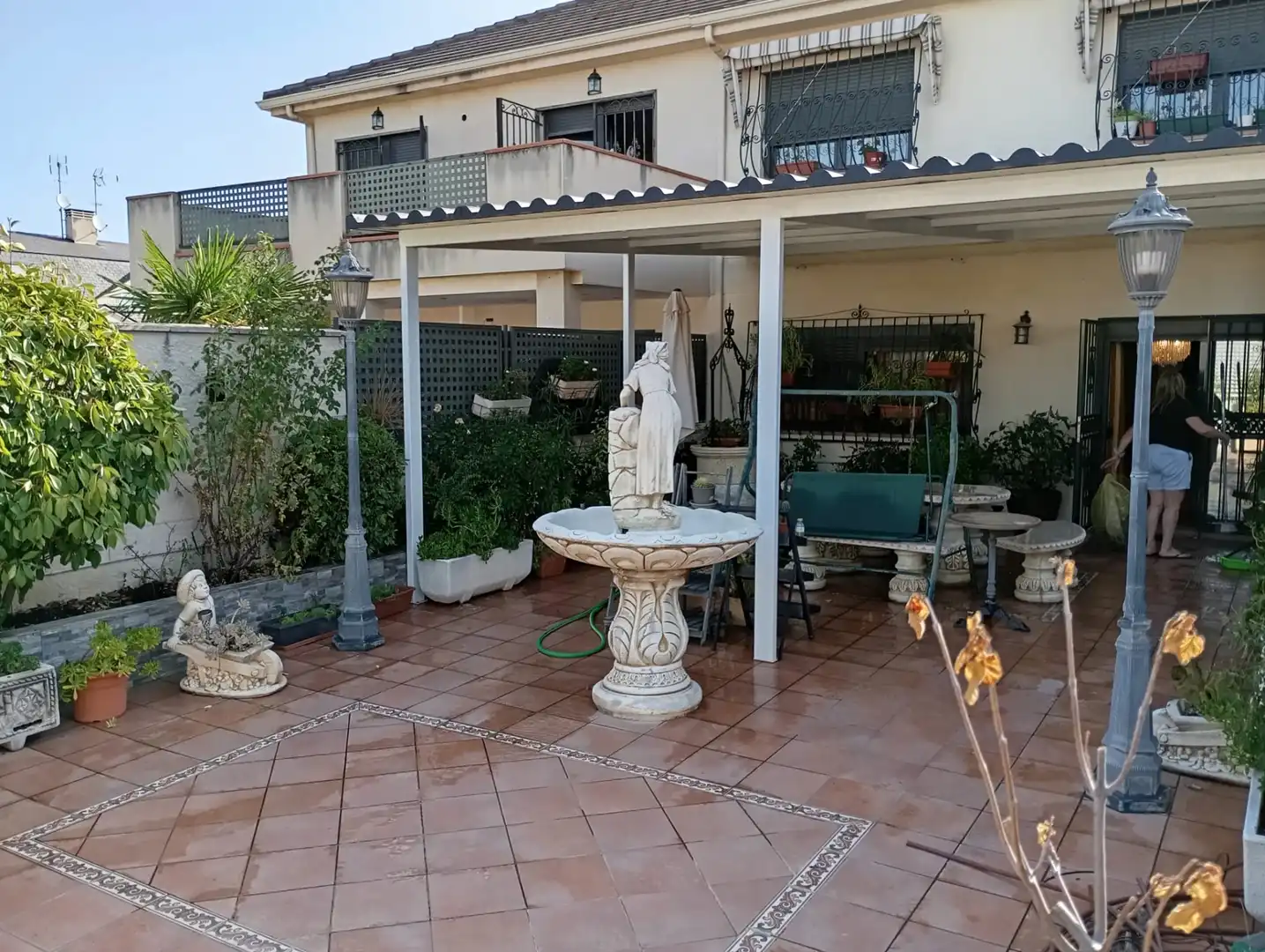 Terraza de Casa o chalet en venta en Aranjuez con Aire acondicionado, Calefacción y Jardín privado