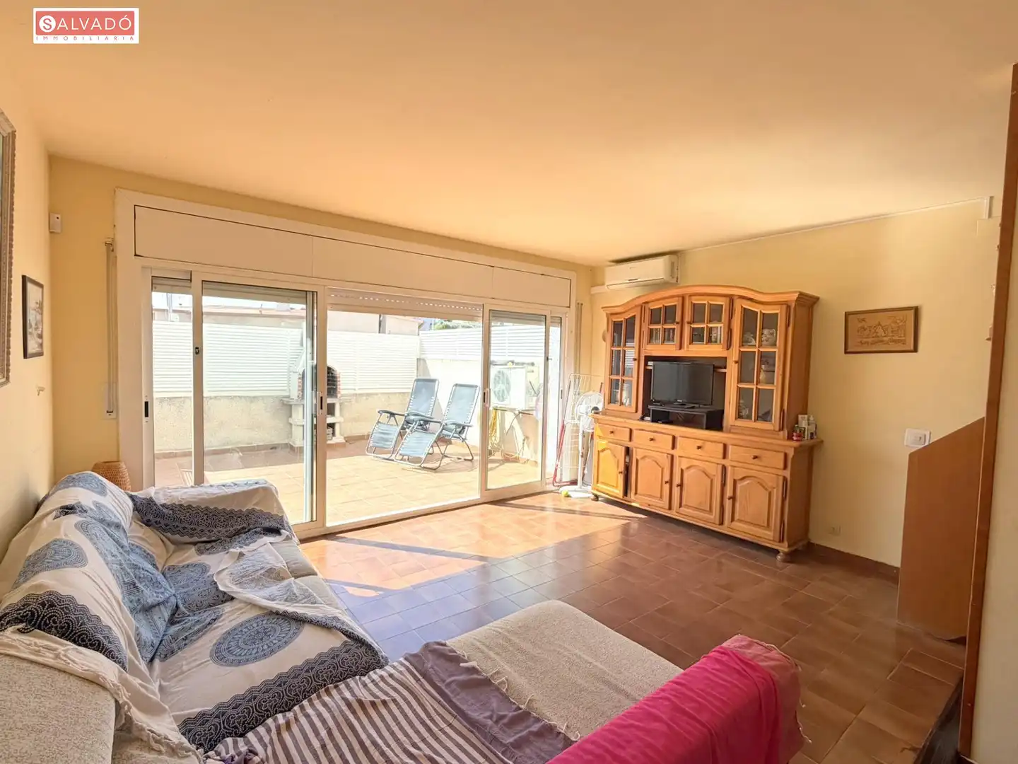 Living room of Single-family semi-detached for sale in Calafell  with Heating and Terrace