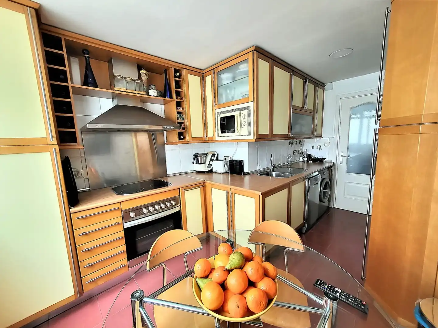 Cocina de Piso de alquiler en Madrid con Aire acondicionado, Calefacción y Terraza