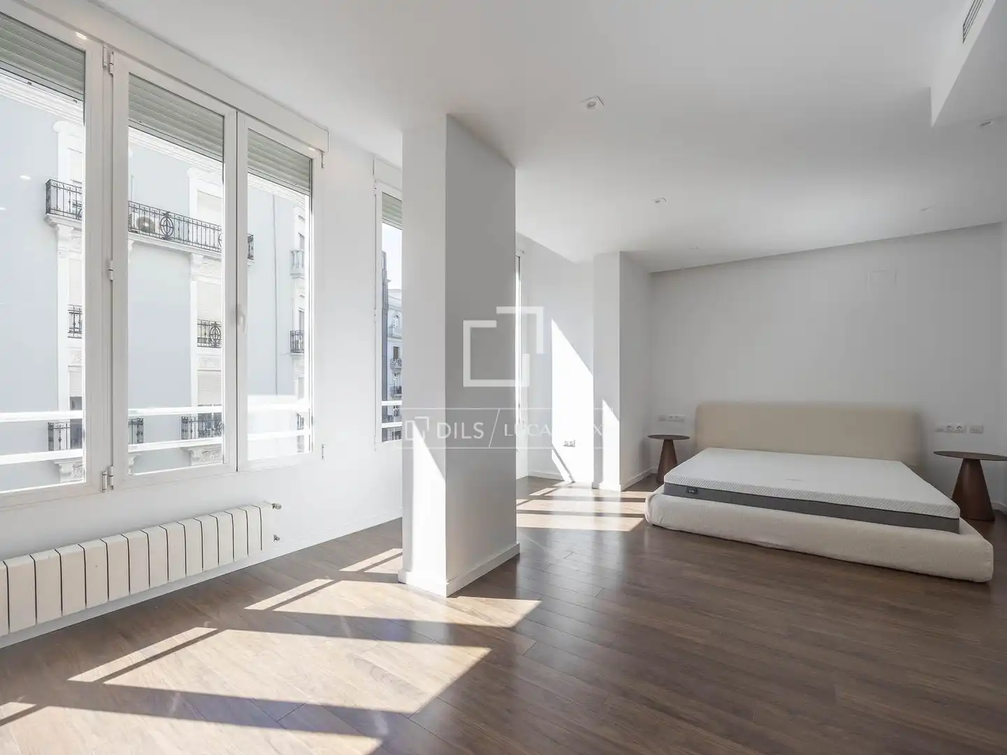 Bedroom of Flat for rent in Valencia  with Air Conditioner, Heating and Parquet flooring