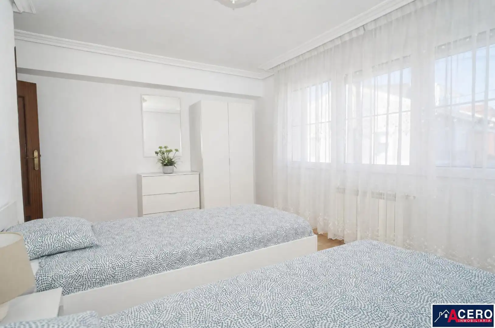 Bedroom of Flat for rent in Piélagos  with Heating, Private garden and Furnished