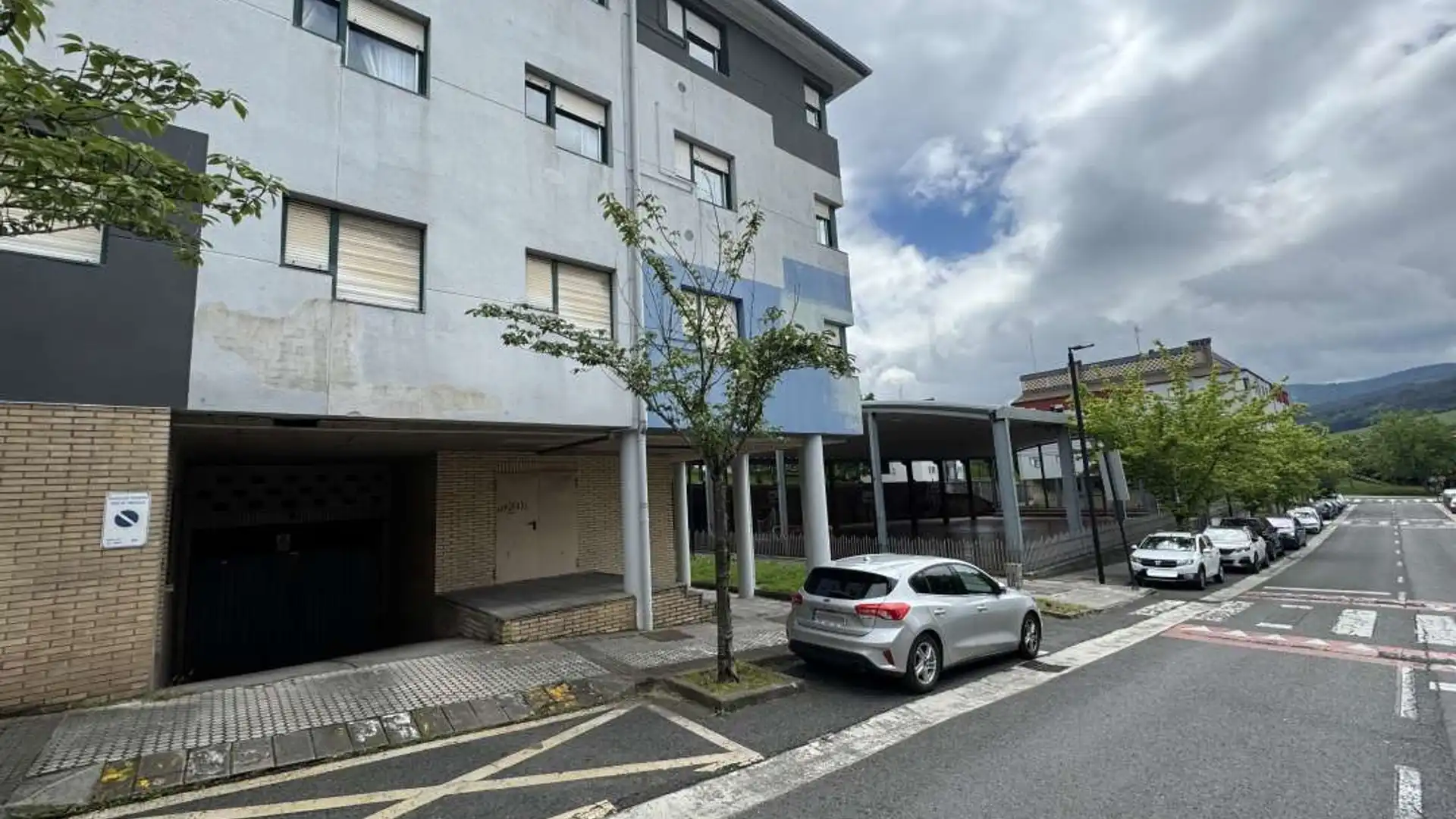 Vista exterior de Garatge en venda en Zumarraga