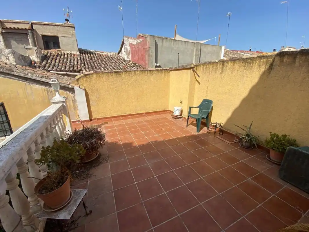 Terrasse von Erdgeschoss zum Verkauf in Xàtiva mit Heizung, Terrasse und Abstellraum