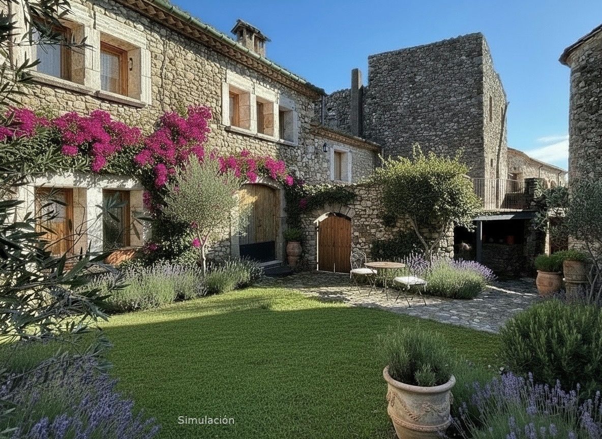 Garden of Country house for sale in Cabanelles  with Heating, Private garden and Terrace