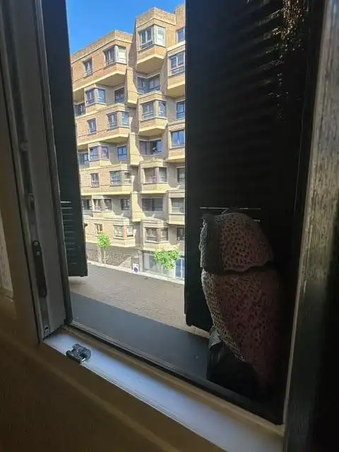 Terrasse von Wohnung zum Verkauf in Burgos mit Heizung, Parkett und Möbliert
