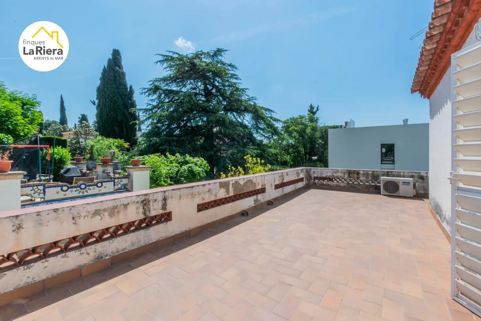 Terrassa de Casa o xalet en venda en La Garriga amb Calefacció, Jardí privat i Traster
