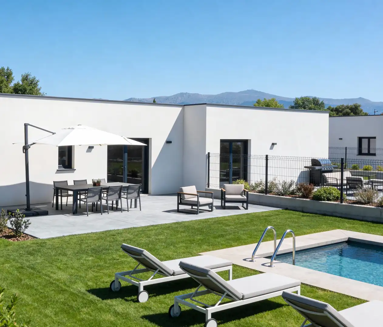 Terraza de Casa adosada en venta en El Espinar con Calefacción, Jardín privado y Terraza
