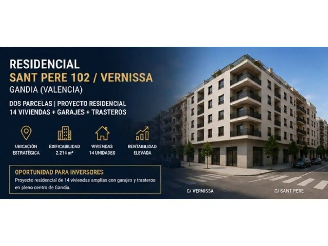 Vista exterior de Residencial en venda en Gandia
