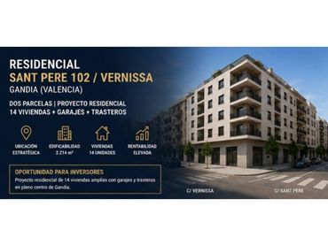 Terreny residencial en venda a Calle Sant Pere 103