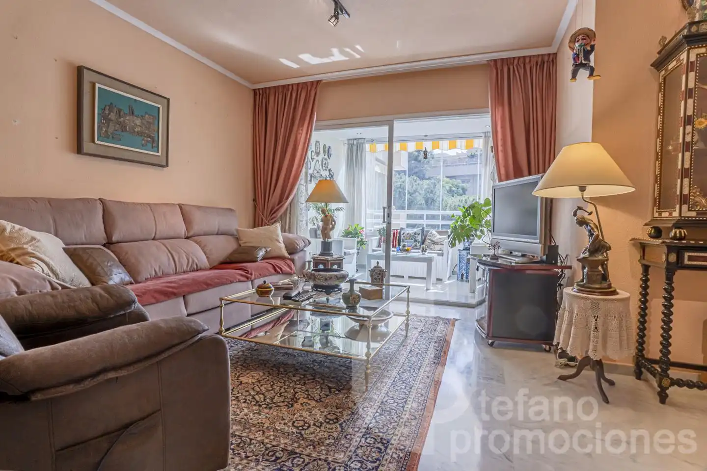 Living room of Flat for sale in Málaga Capital  with Air Conditioner, Heating and Terrace