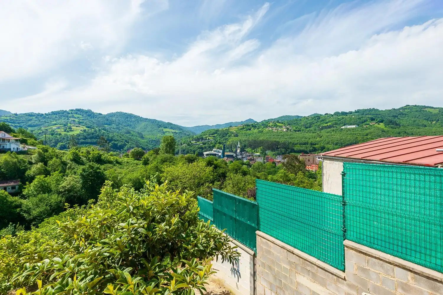 Terraza de Casa o chalet en venta en Langreo con Aire acondicionado, Calefacción y Jardín privado