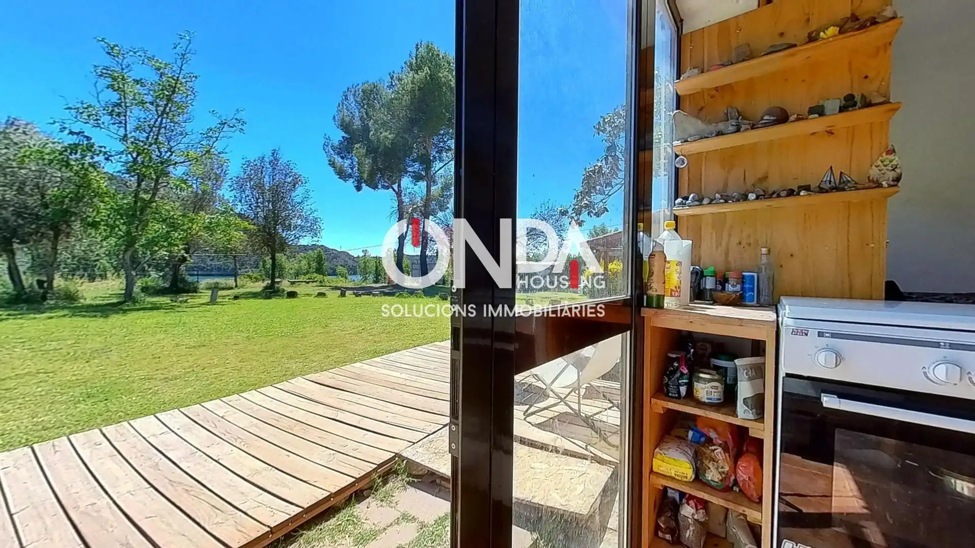 Garden of Houses for sale in Camarasa  with Heating, Private garden and Parquet flooring