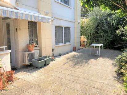 Terrace of Flat for sale in Vilanova i la Geltrú  with Air Conditioner, Heating and Private garden