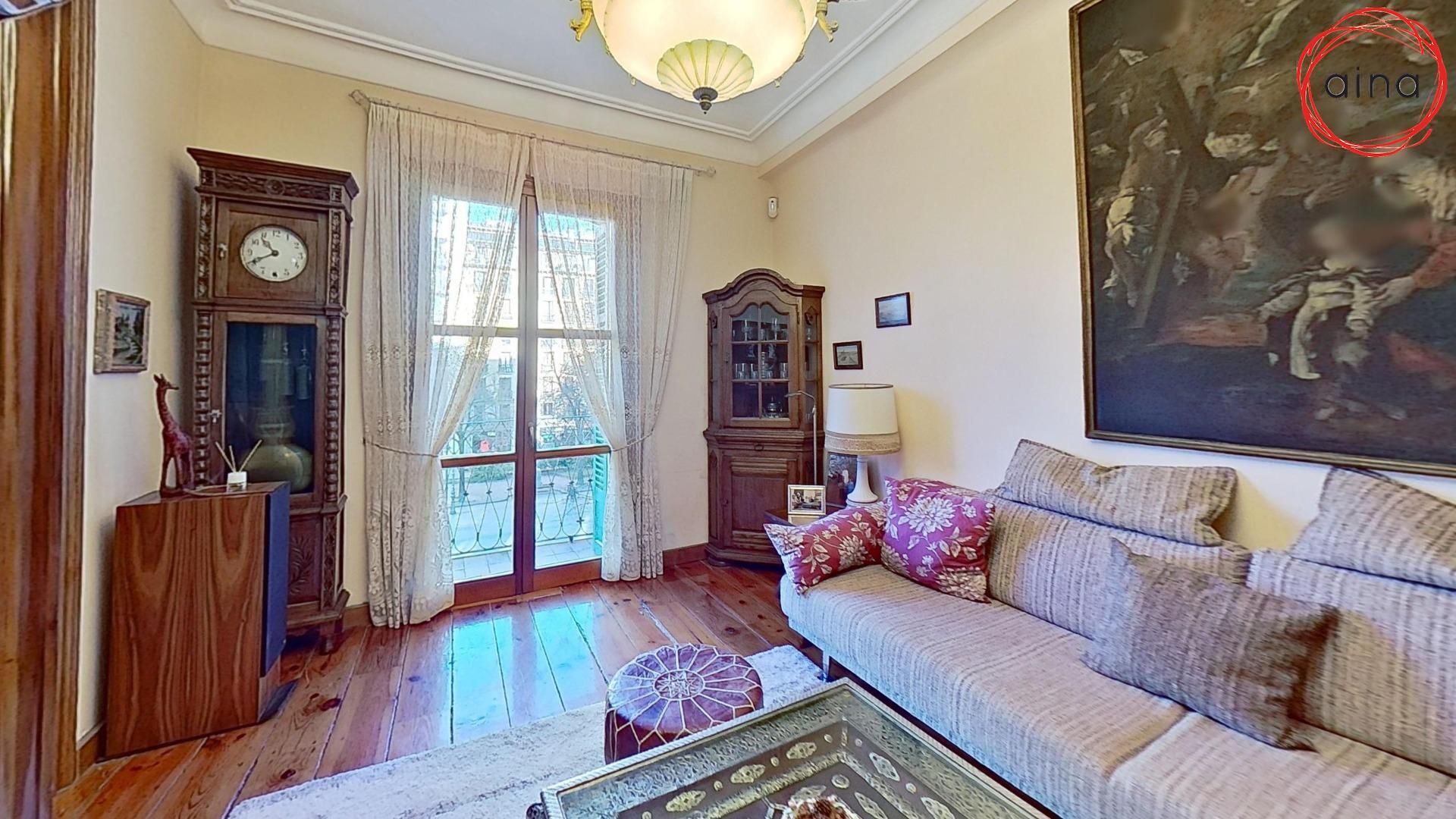 Living room of Flat for sale in  Pamplona / Iruña  with Heating