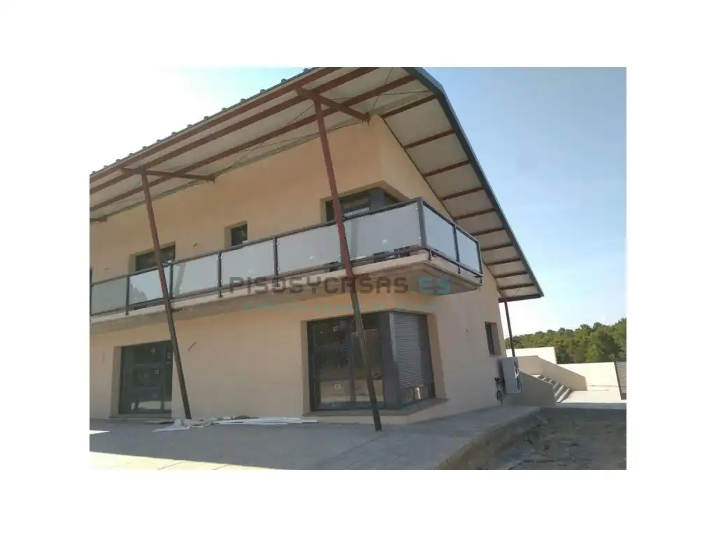Vista exterior de Casa o xalet en venda en La Muela amb Jardí privat i Terrassa