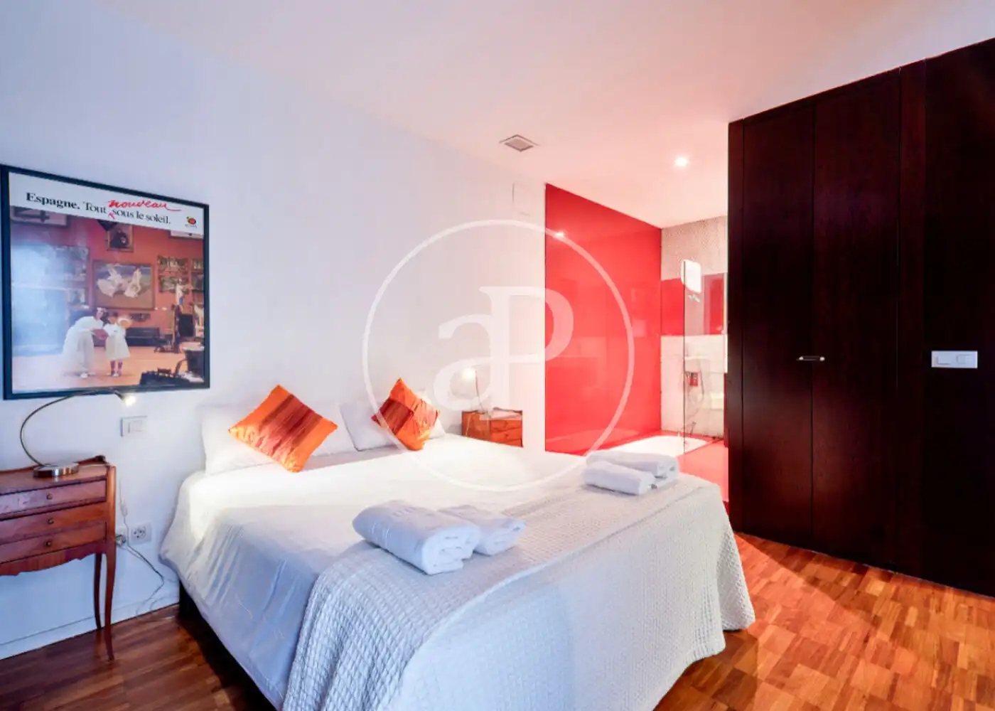 Bedroom of Flat for sale in Madrid  with Air Conditioner, Heating and Terrace