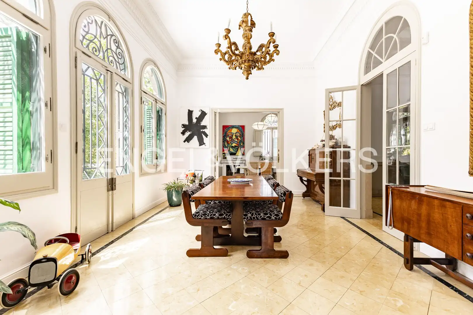 Comedor de Casa o chalet en venta en Llinars del Vallès con Aire acondicionado, Calefacción y Jardín privado