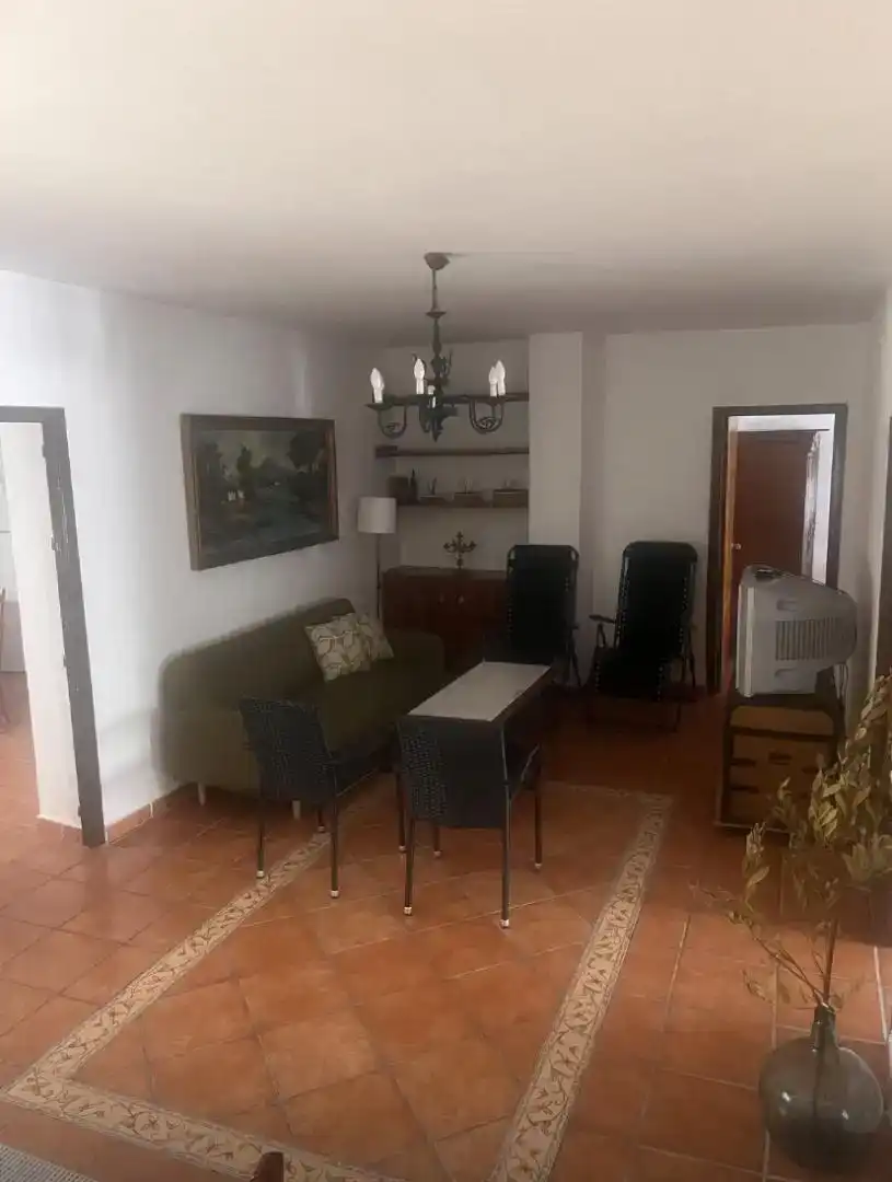 Wohnzimmer von Wohnung zur Miete in Lucainena de las Torres mit Klimaanlage, Möbliert und Ofen