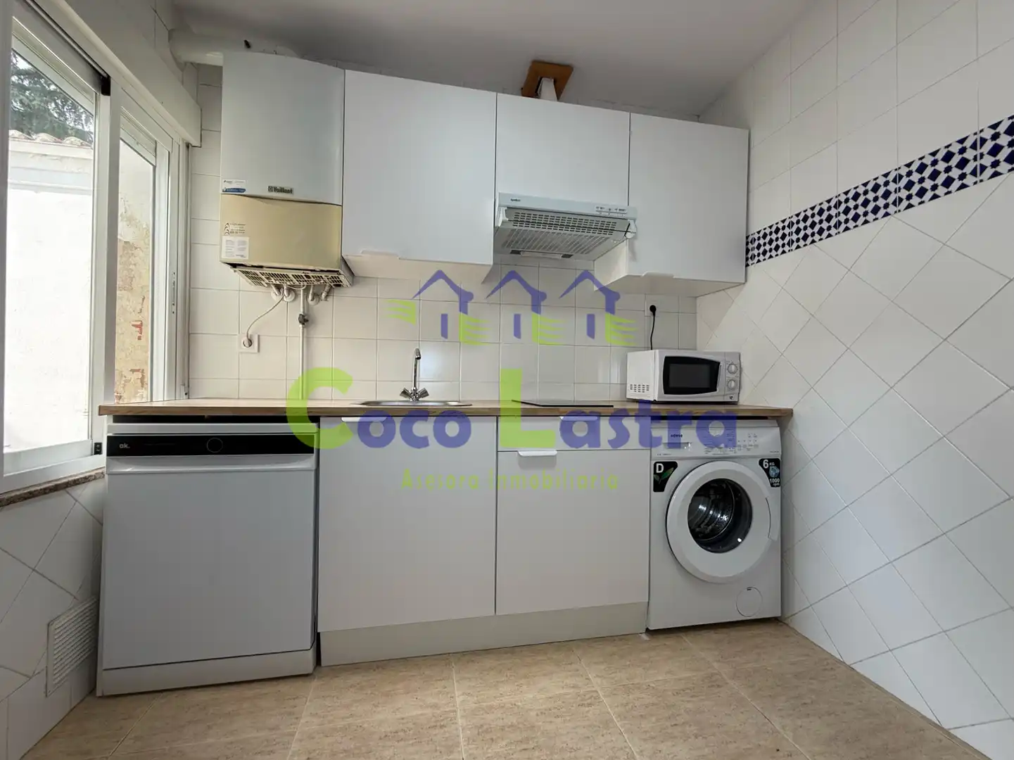 Küche von Wohnung zur Miete in Salamanca mit Heizung, Privatgarten und Parkett