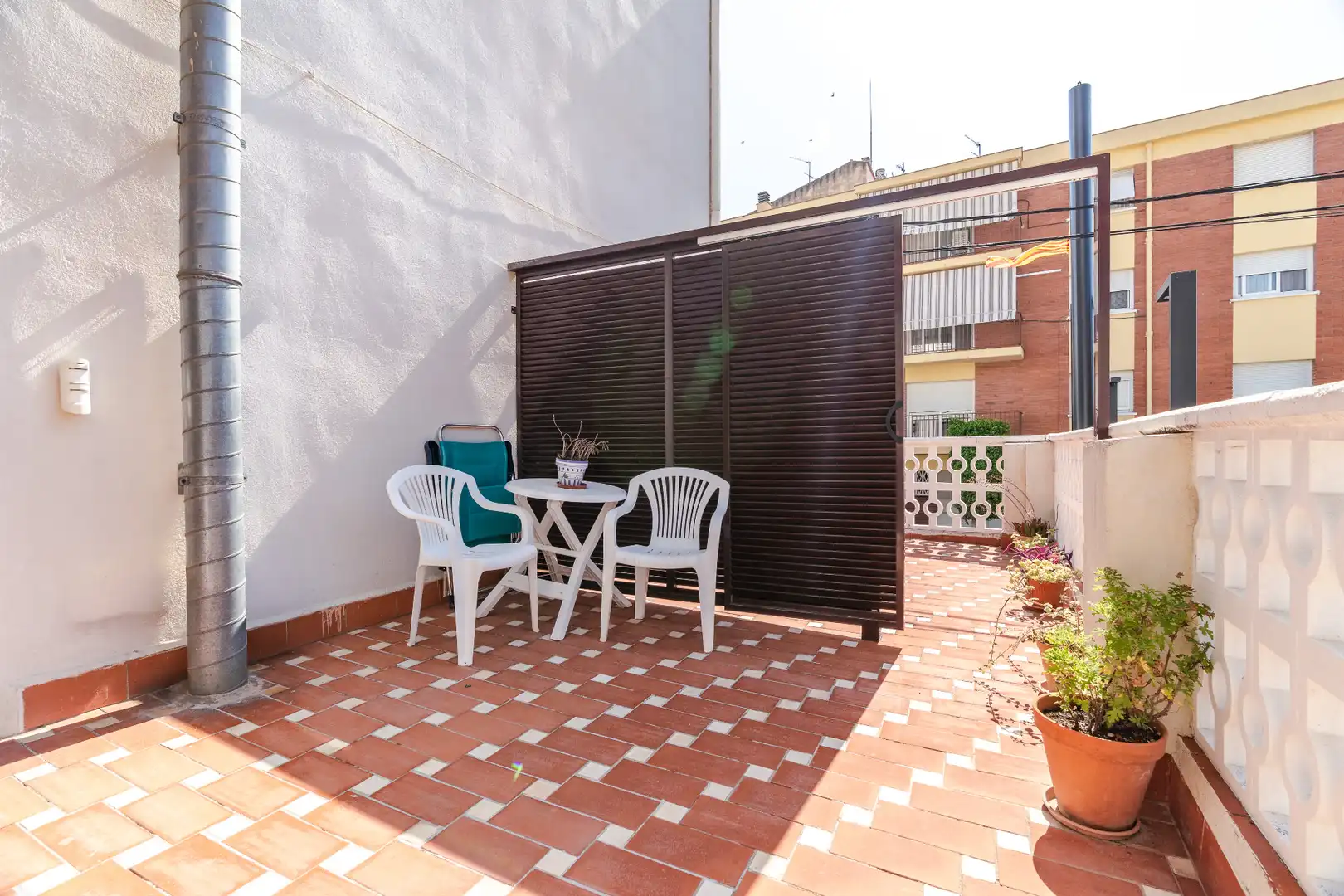 Terrasse von Haus oder Chalet zum Verkauf in La Pobla de Mafumet mit Klimaanlage, Heizung und Privatgarten
