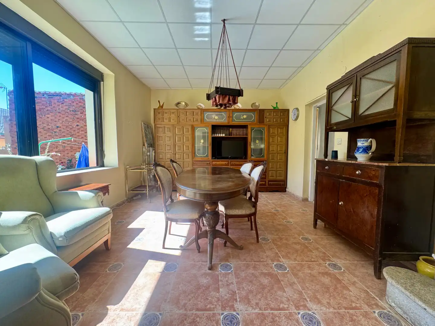 Esszimmer von Haus oder Chalet zum Verkauf in Corrales del Vino mit Möbliert