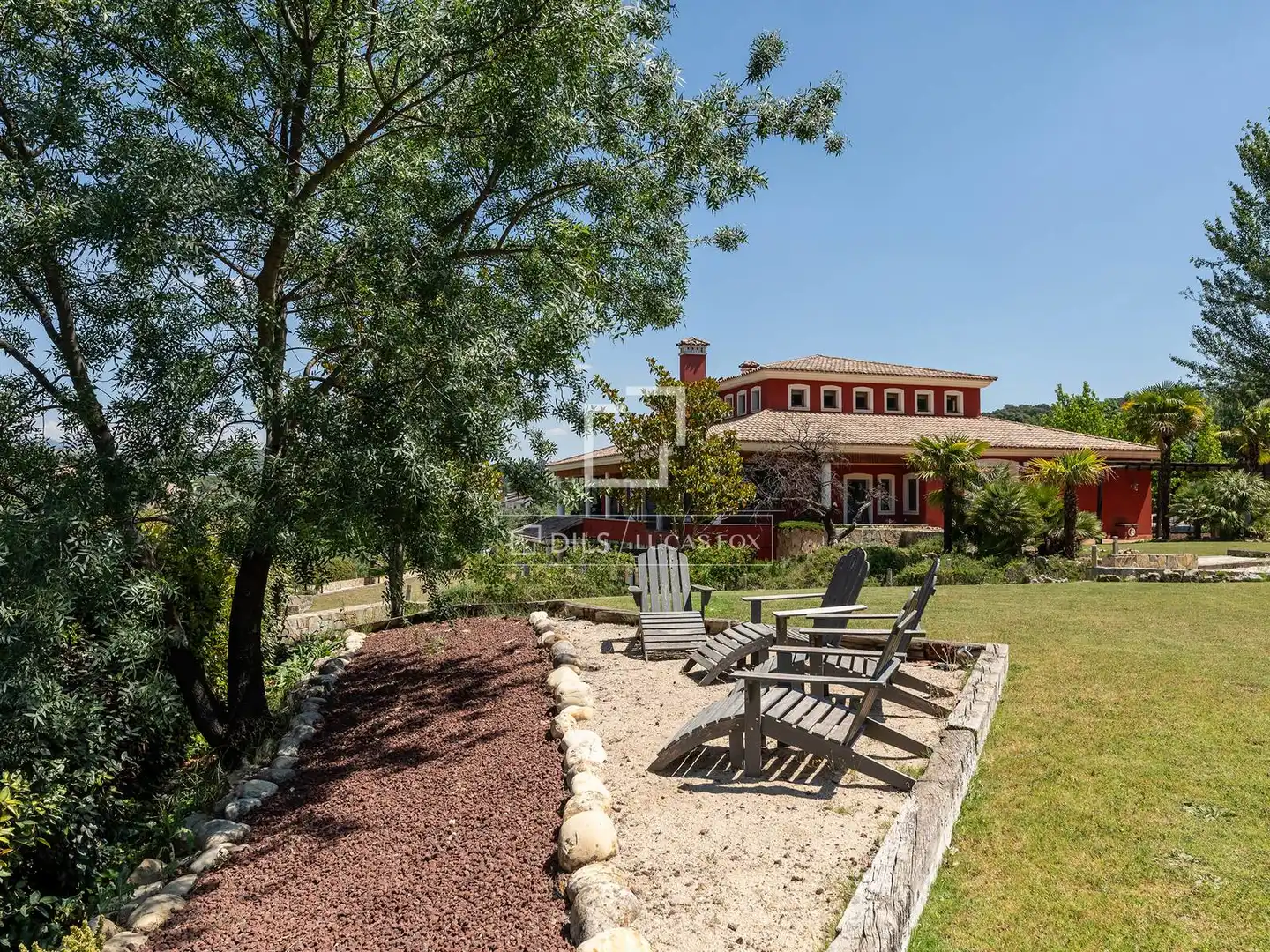 Terraza de Casa o chalet en venta en Las Rozas de Madrid con Aire acondicionado, Calefacción y Jardín privado