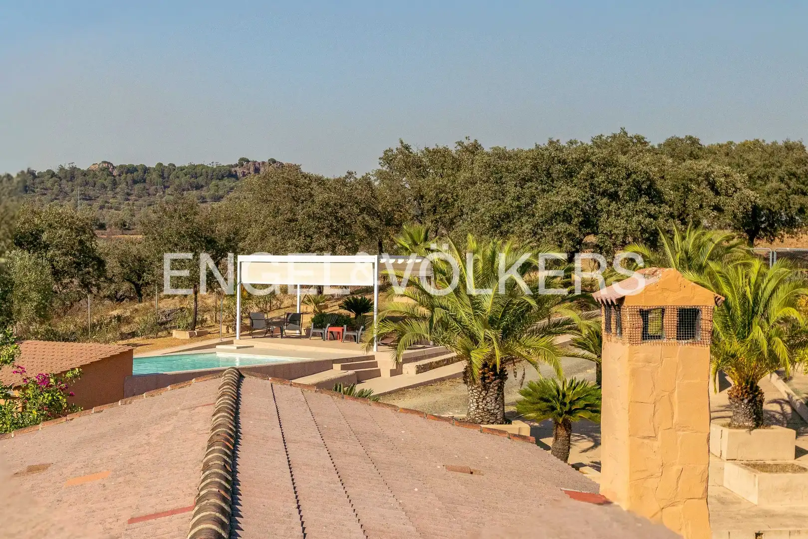 Terrace of Country homes for sale in Calañas, Huelva