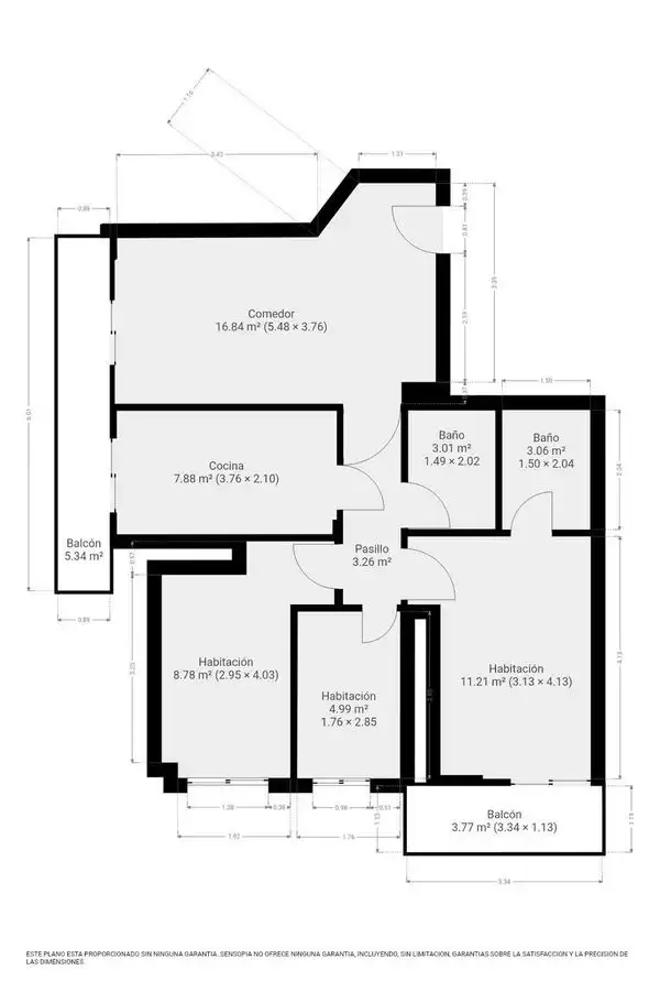 Piso en venta en Valencia con Aire acondicionado, Amueblado y Horno