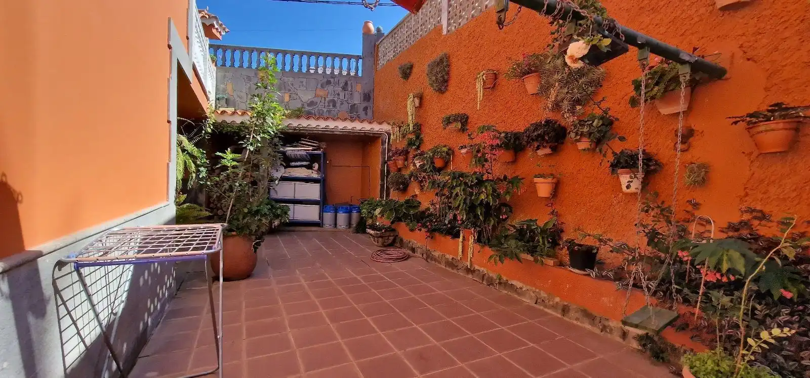 Terraza de Casa o chalet en venta en Firgas con Jardín privado, Piscina y Amueblado