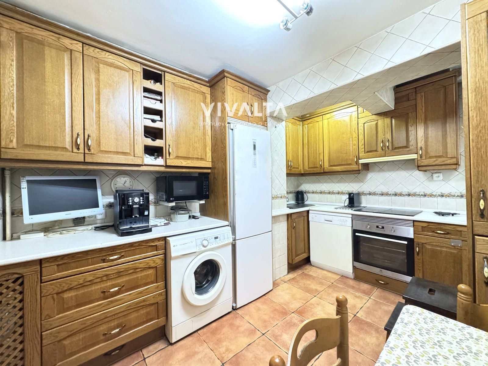 Cocina de Piso en venta en  Madrid Capital con Aire acondicionado, Calefacción y Amueblado