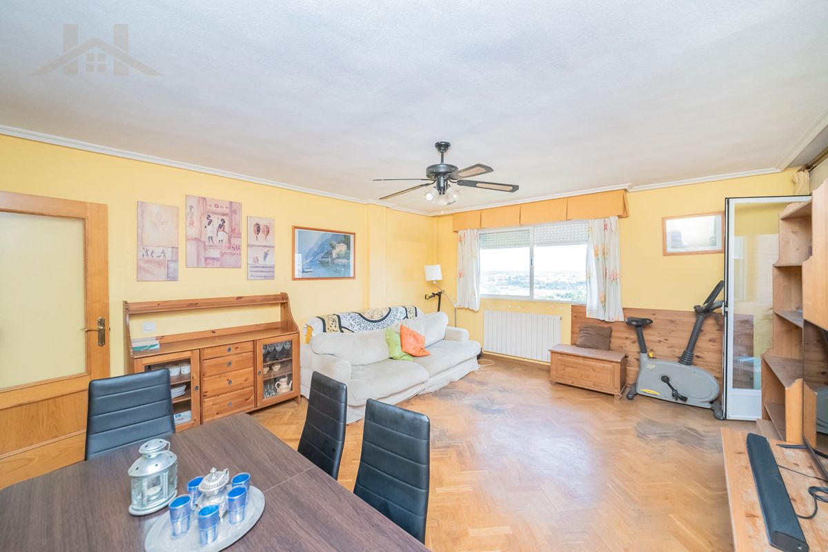 Living room of Attic for sale in Móstoles  with Heating, Parquet flooring and Terrace