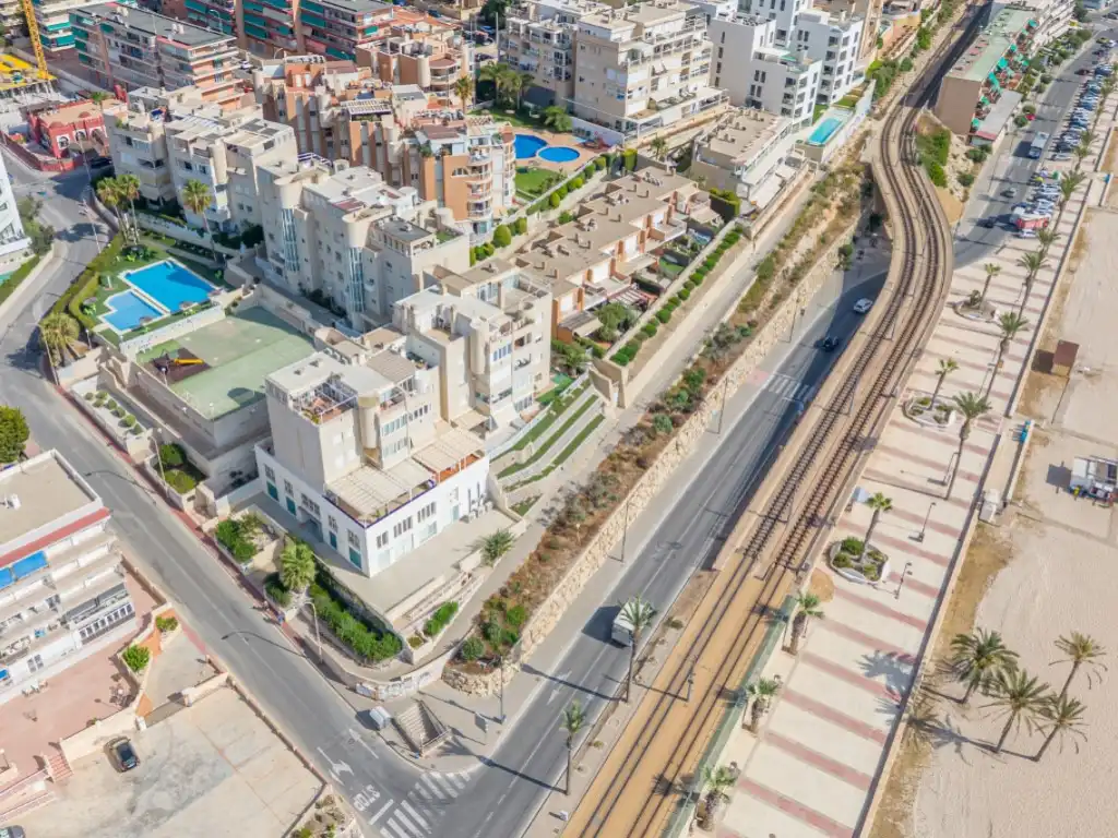 Exterior view of Apartments for sale in El Campello  with Terrace and Swimming Pool