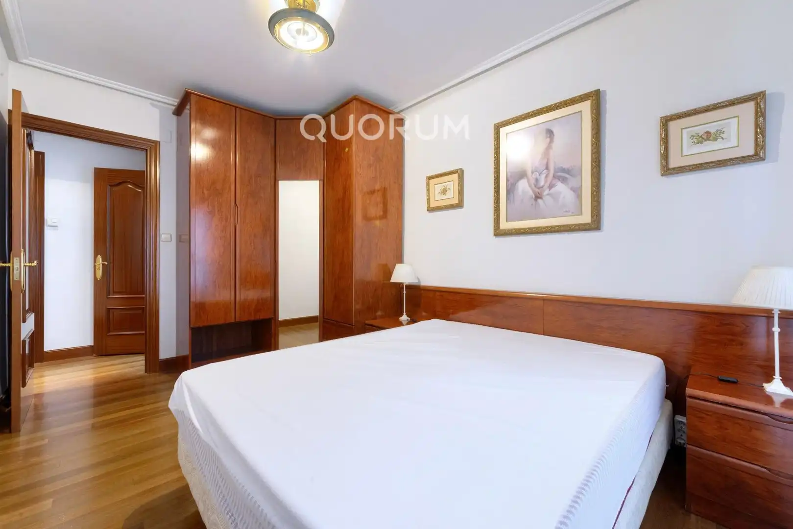 Schlafzimmer von Wohnung zum Verkauf in Basauri  mit Heizung, Möbliert und Balkon