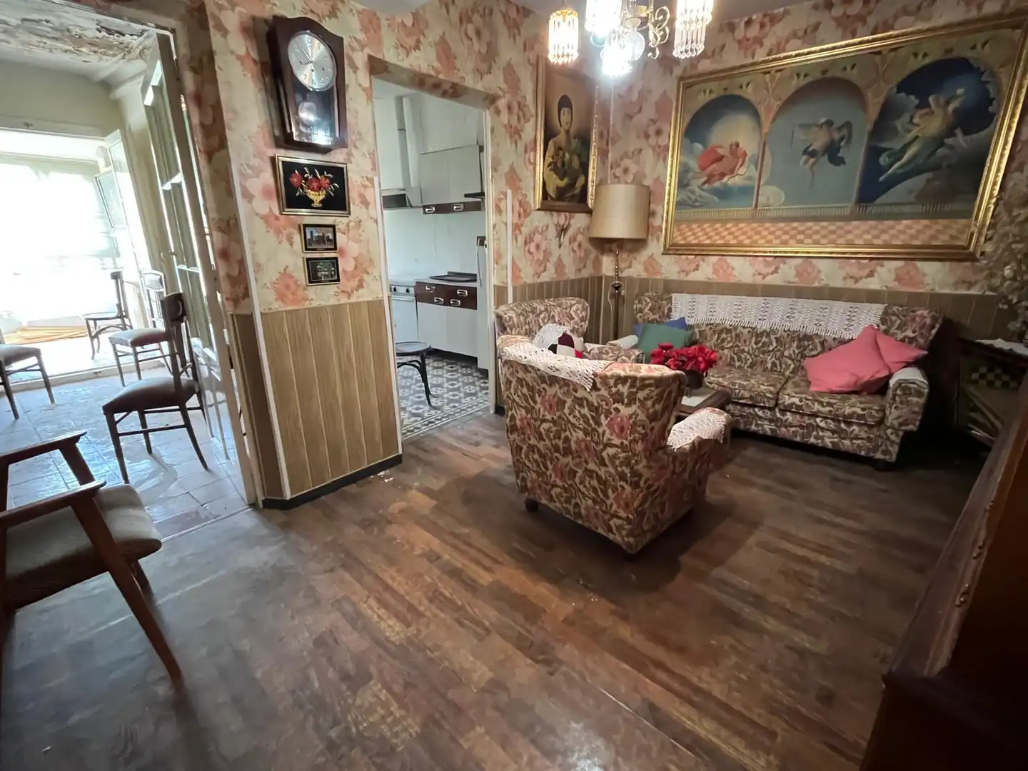 Sala de estar de Casa o chalet en venta en Cuéllar con Calefacción