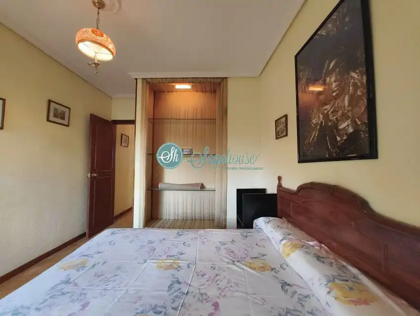 Schlafzimmer von Wohnung zum Verkauf in Segovia mit Heizung, Parkett und Terrasse