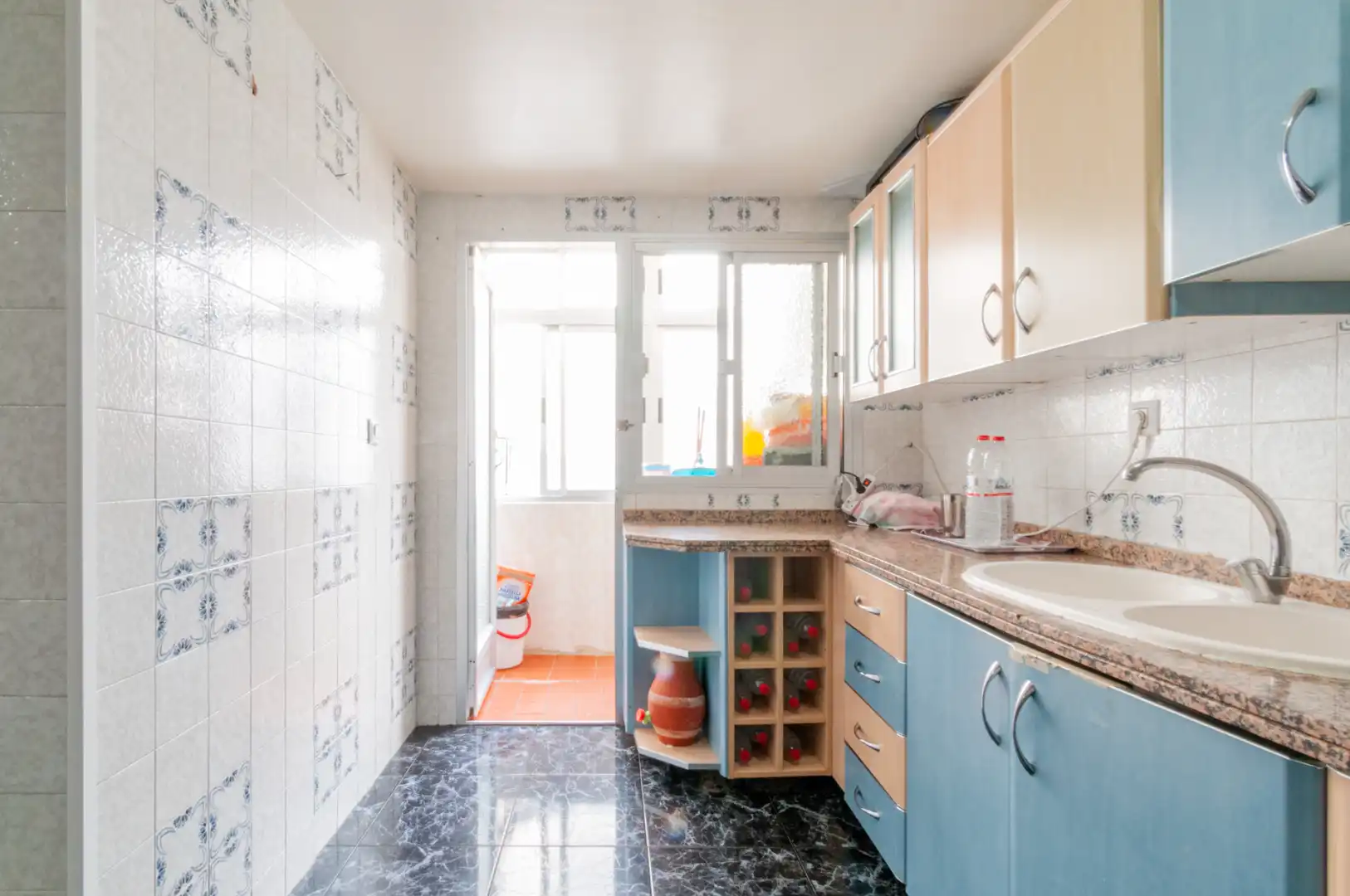 Küche von Wohnung zum Verkauf in El Ejido mit Möbliert, Ofen und Waschmaschine